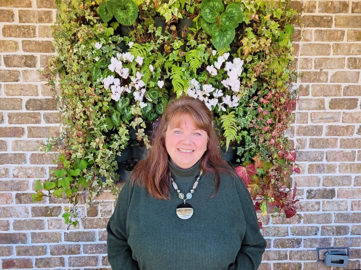Cristen Hampton, owner of Priority Landscaping